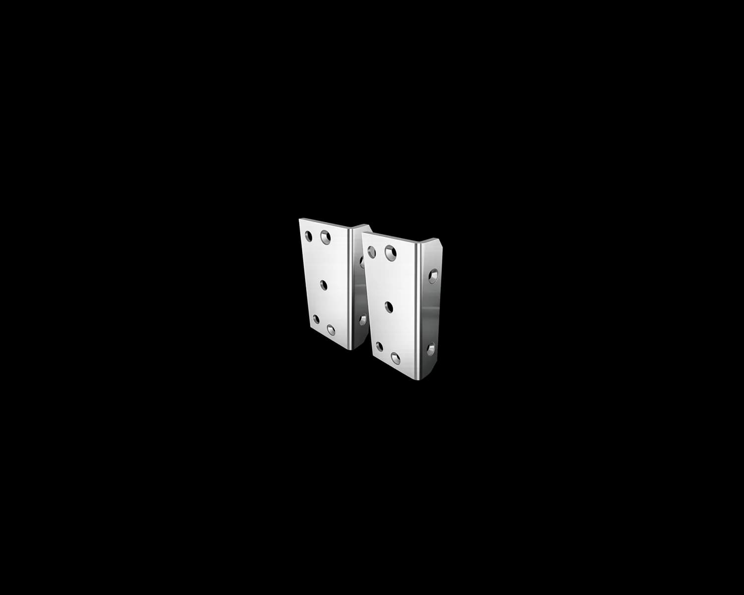 PSC-SPP - Polaris Square Post Plates MIRROR