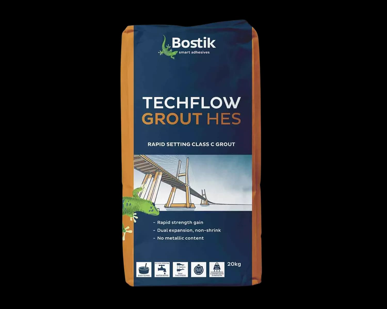 GROUT-BOSITK-HES-20KG - Bostik TechFlow HES Grout - 20kg Bag