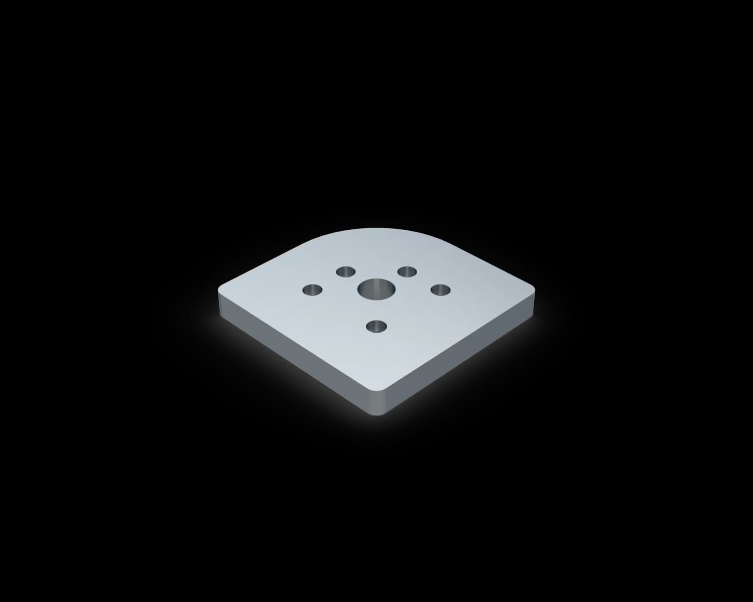 ALG1730 - Alguard Base Plate for 56x56mm 90 Corner Post MIL