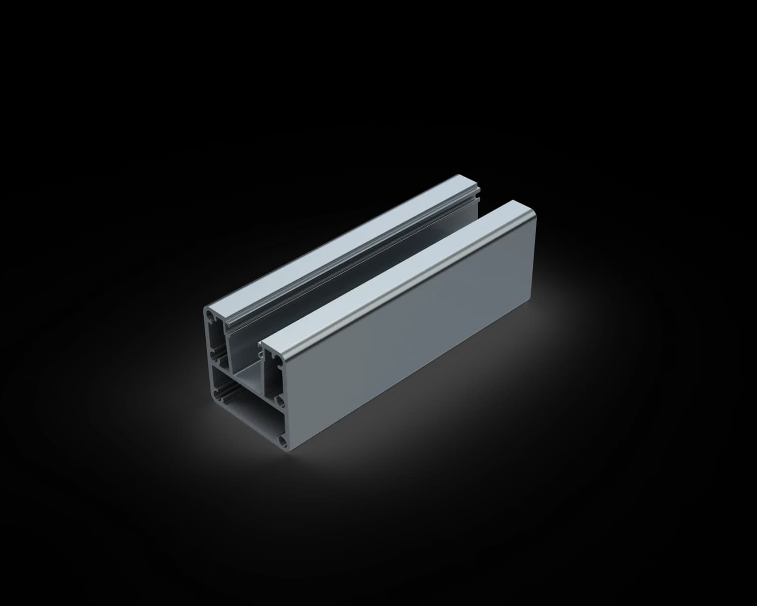 Semi-Frameless 1 Way Post Kit 1800mm