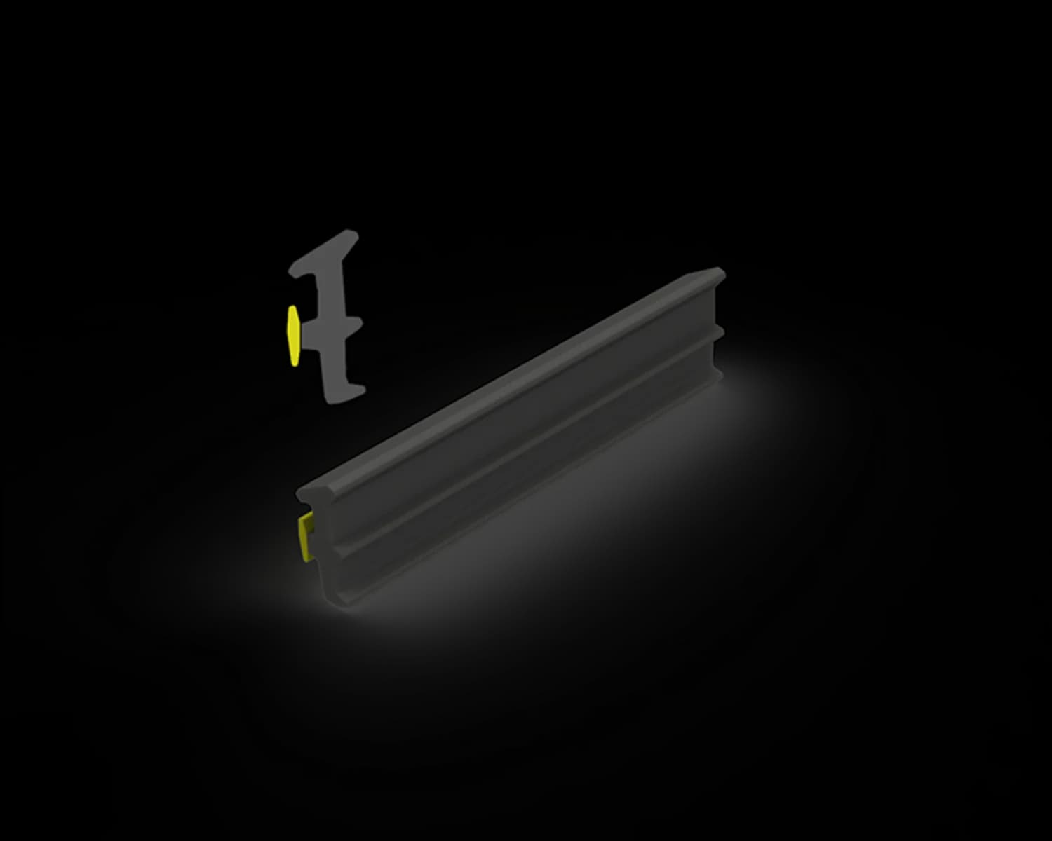SC34 Yellow Captive Wedge – 100M ROLL