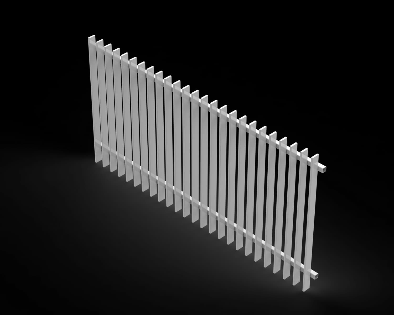 Radiator 65 Pool Fence Panel - 1200x2400mm