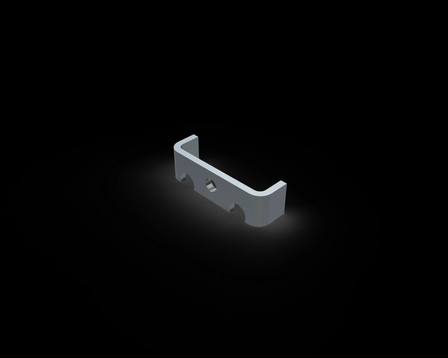 Alguard Wall Fixing Bracket (Internal Fixing) - MILL FINISH